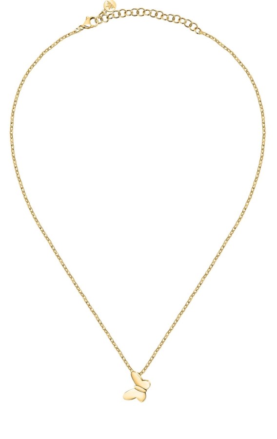 Morellato Pozlacený dámský náhrdelník Motýlek Passioni SAUN29 - Náhrdelníky