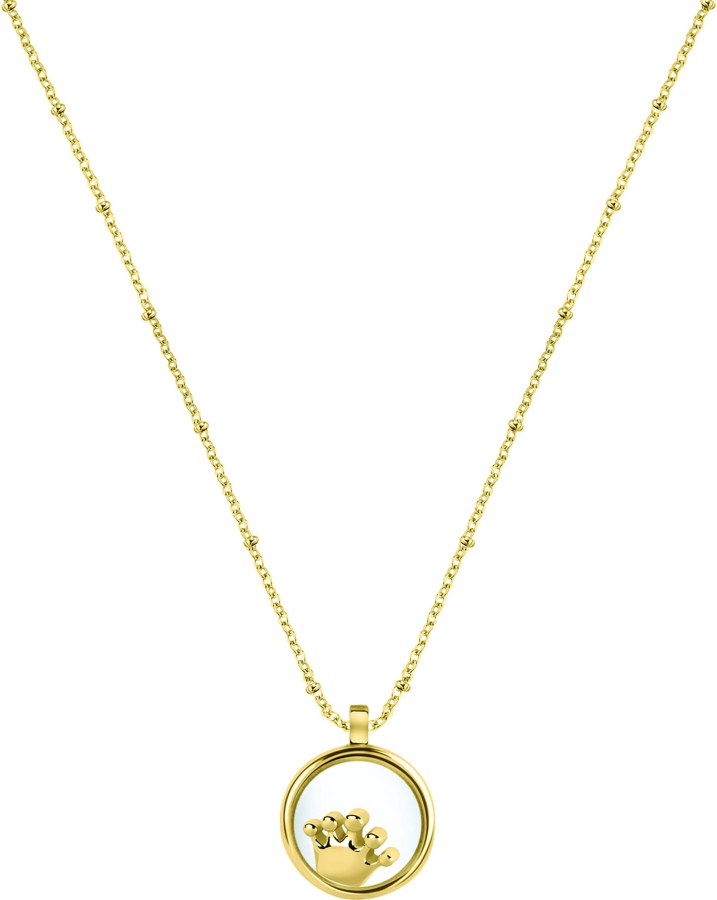 Morellato Pozlacený náhrdelník s elementem Scrigno D`Amore SAMB35 (řetízek, přívěsek) - Náhrdelníky