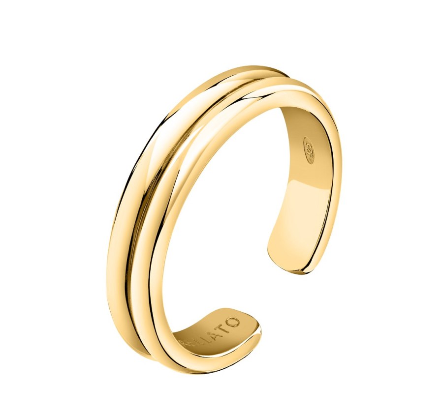 Morellato Půvabný pozlacený prsten Capsule By Aurora SANB03 53 mm - Prsteny Otevřené prsteny