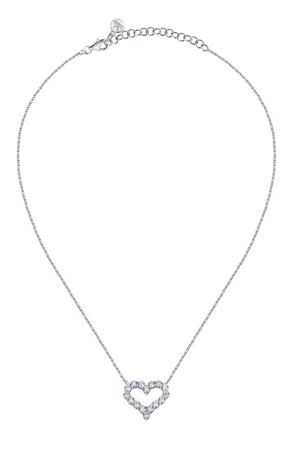 Morellato Půvabný stříbrný náhrdelník se srdíčkem Tesori SAIW128 - Náhrdelníky