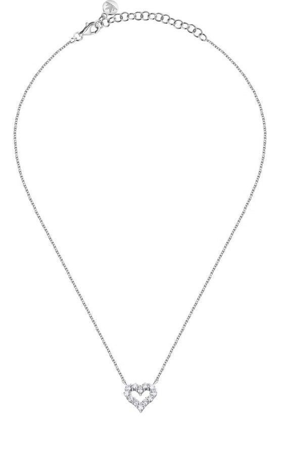 Morellato Romantický stříbrný náhrdelník se srdíčkem Tesori SAIW129 - Náhrdelníky