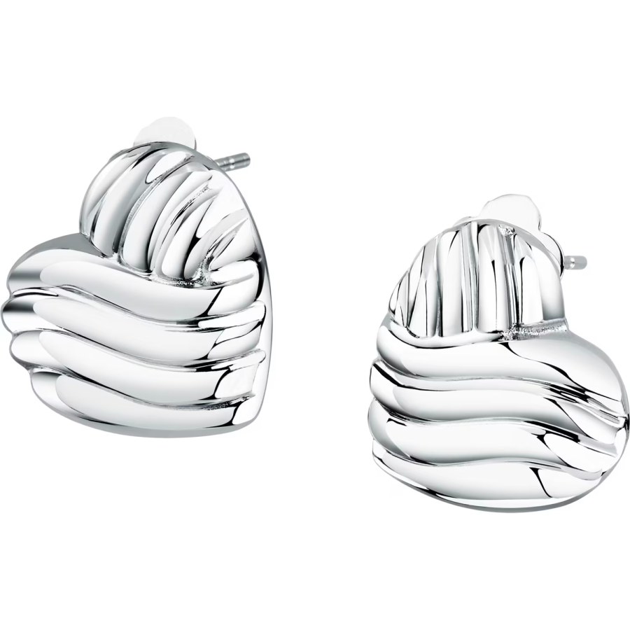 Morellato Srdíčkové náušnice z&nbsp;oceli Battito SAZQ06 - Náušnice Pecky