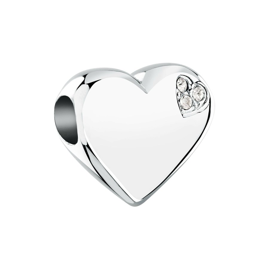 Morellato Srdíčkový pozlacený korálek Drops SCZ1410 - Přívěsky Přívěsky na náramky