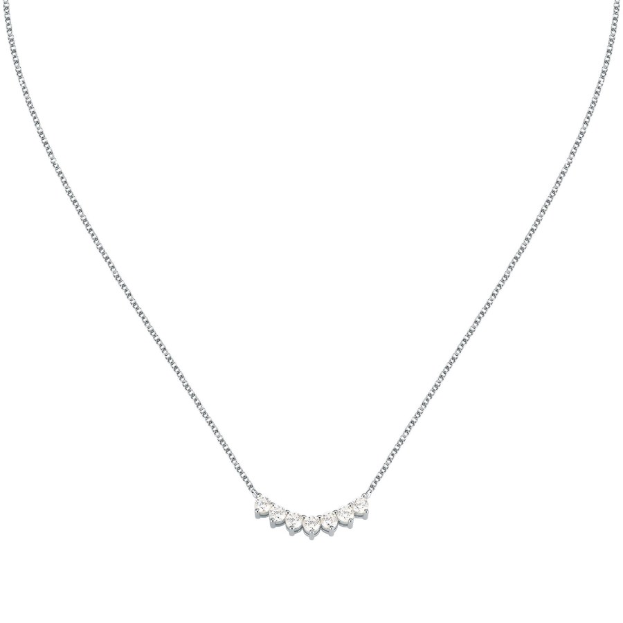 Morellato Stříbrný náhrdelník s&nbsp;kubickými zirkony Luminosa SAIW322 - Náhrdelníky Náhrdelníky s&nbsp;kameny