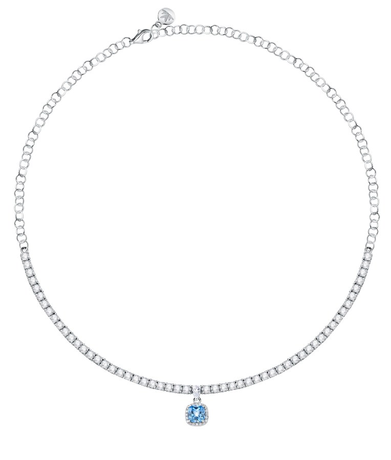 Morellato Třpytivý stříbrný náhrdelník Tesori SAIW106 - Náhrdelníky