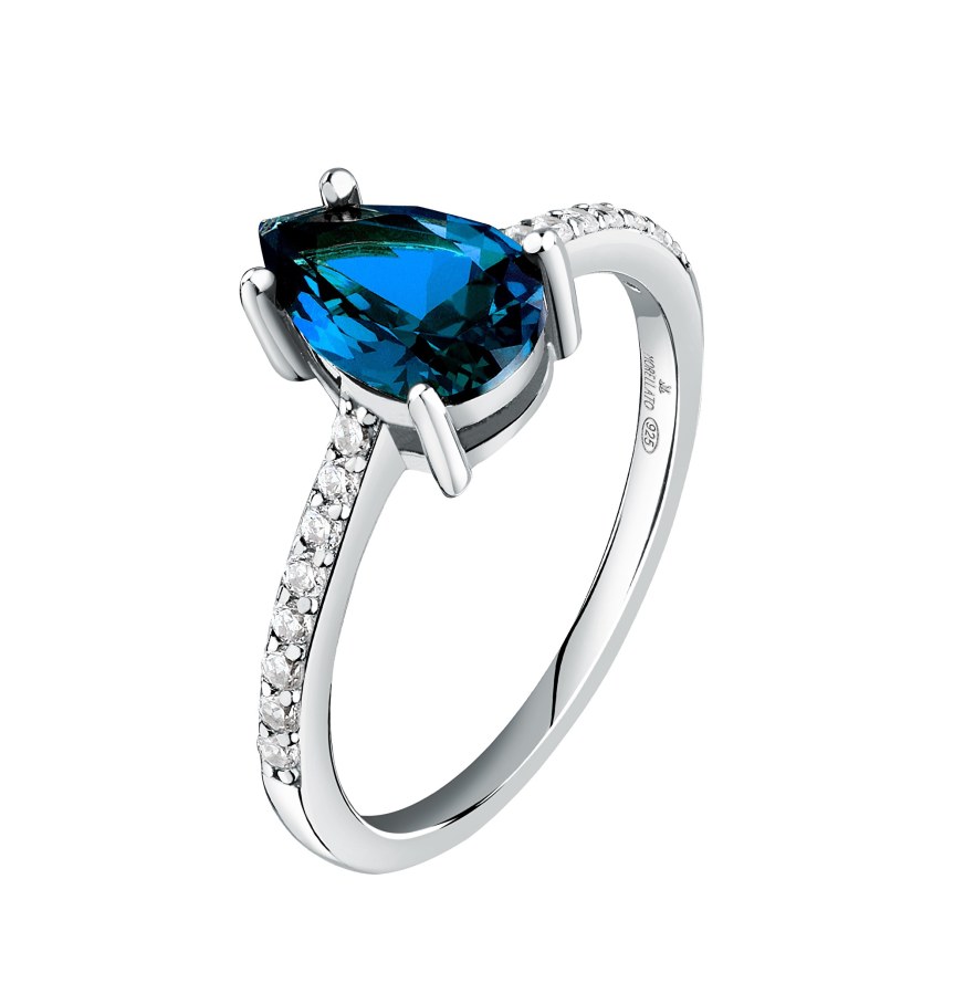 Morellato Elegantní stříbrný prsten se zirkony Tesori SAIW2040 52 mm - Prsteny Prsteny s kamínkem