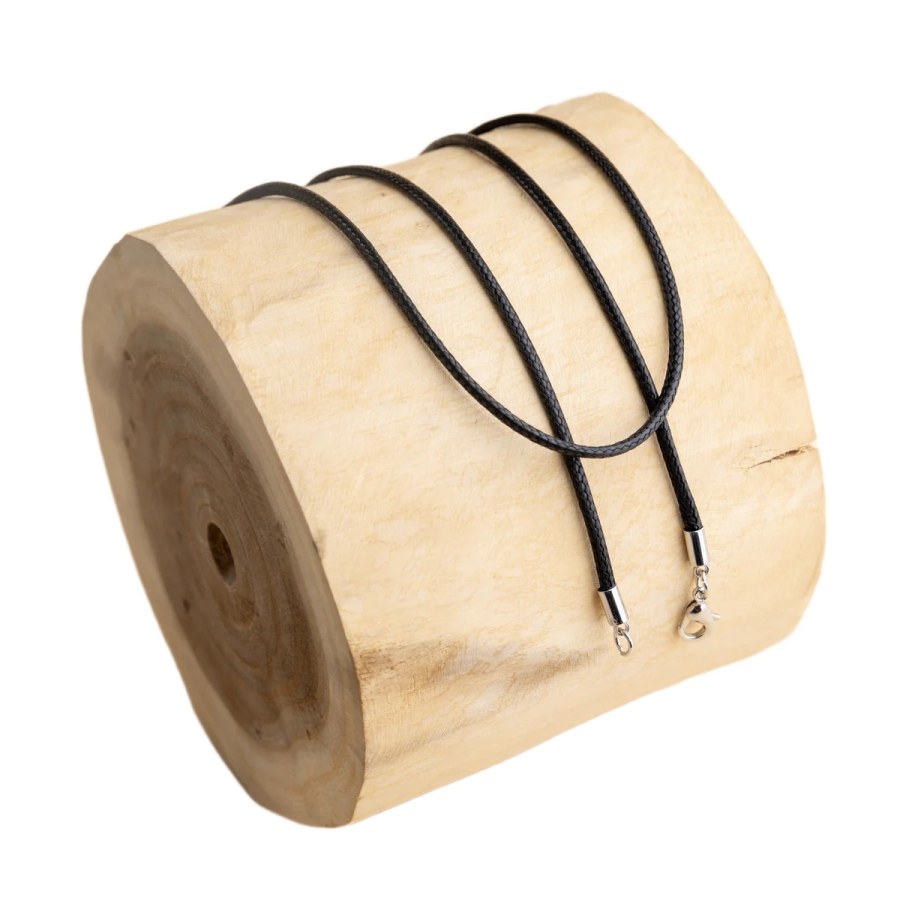 MUMMY BELL Černá zaplétaná šňůrka 114 cm