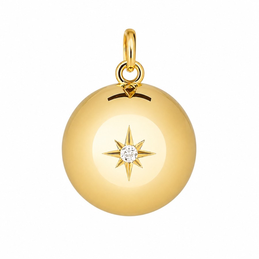 MUMMY BELL Těhotenská rolnička Stella Lucia - zlatá