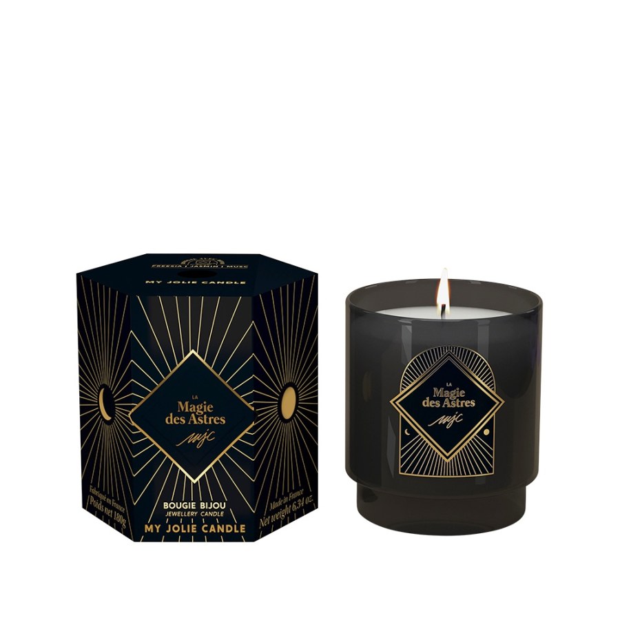 My Jolie Candle Vonná svíčka 36h s náramkem Le Magie Des Astres Čajovníkový květ 320050 - Náramky