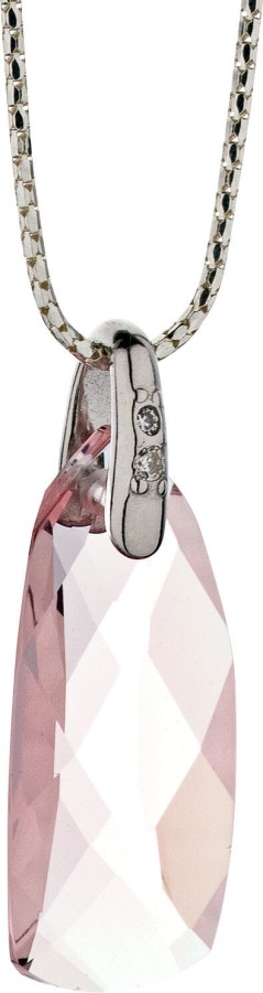 Preciosa Náhrdelník Polar Stone Rosa 6298 69 (řetízek, přívěsek) - Náhrdelníky