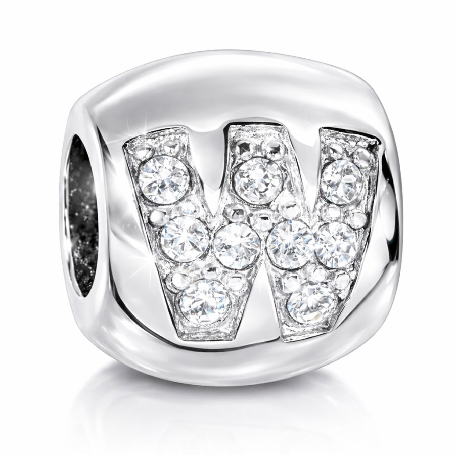 Morellato Ocelový přívěsek Drops Alphabet SCZM1 - Přívěsky Přívěsky na náramky