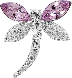 Oliver Weber Brož s krystaly Swarovski Libella 58006 223 - Brože