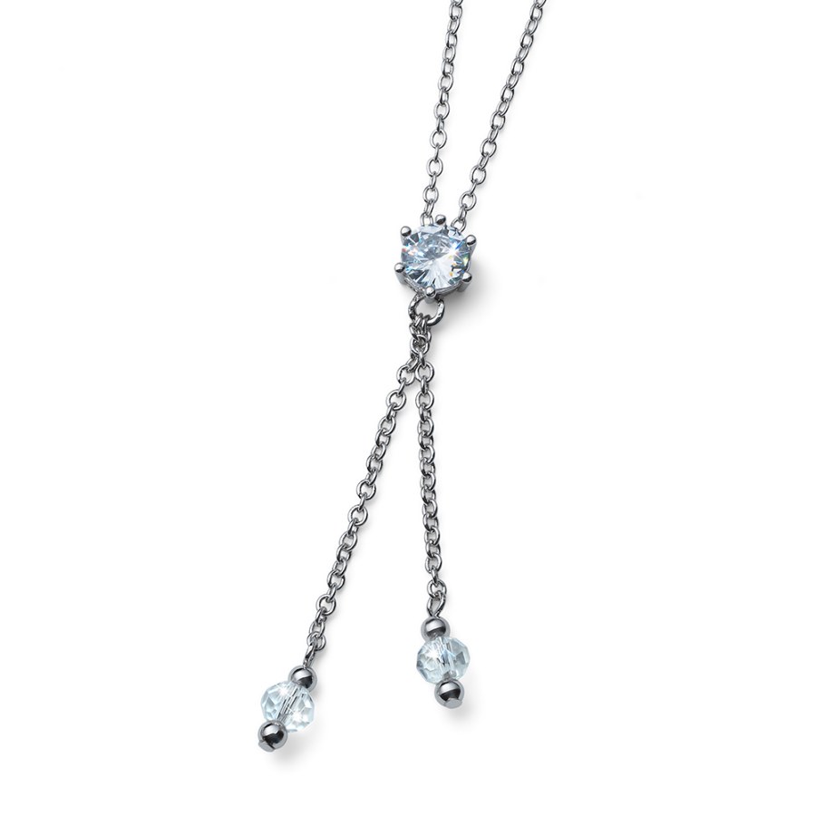 Oliver Weber Elegantní náhrdelník se zirkony Top 12251 - Náhrdelníky