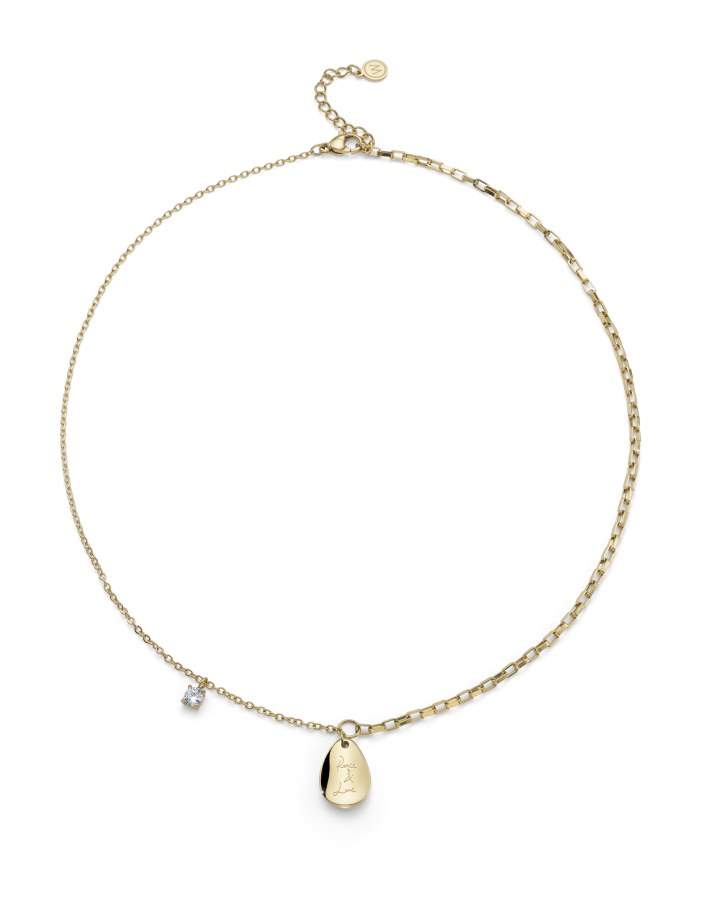 Oliver Weber Fashion pozlacený náhrdelník Caring 12295G - Náhrdelníky
