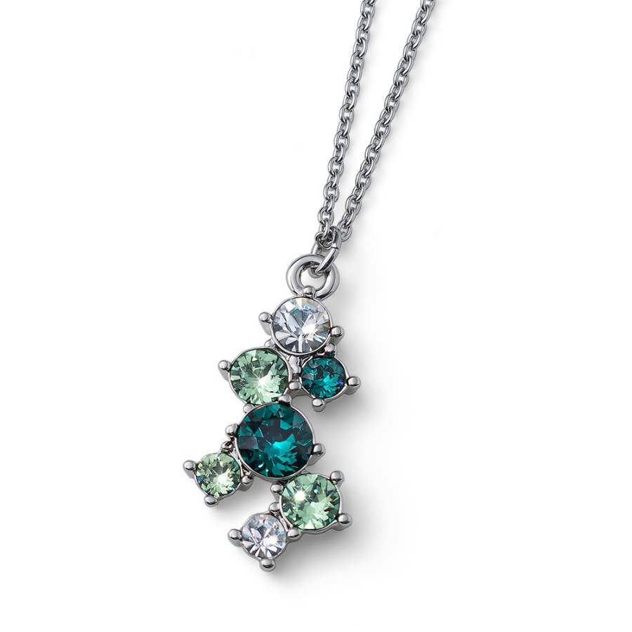 Oliver Weber Okouzlující náhrdelník se zirkony Taboo 12276 GRE - Náhrdelníky