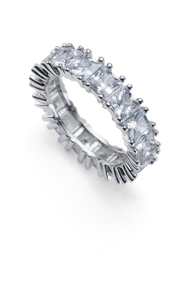 Oliver Weber Třpytivý prsten s kubickými zirkony Cronus 41169 61 mm - Prsteny Prsteny s kamínkem