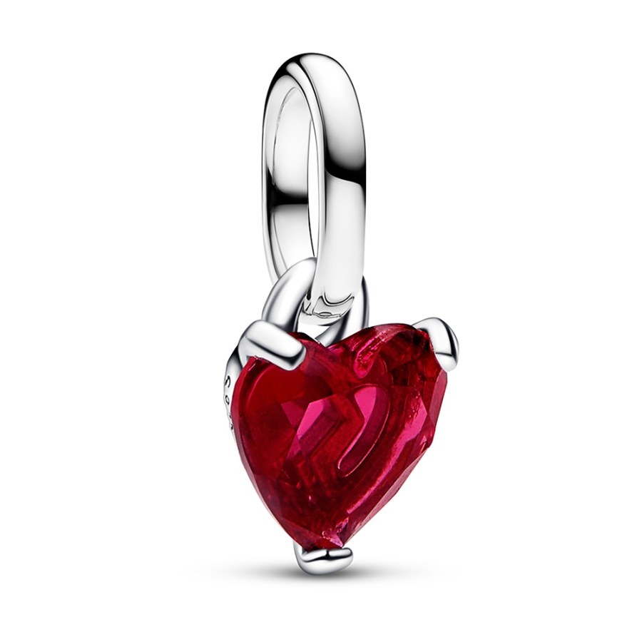 Pandora Stříbrný mini přívěsek Zlomené srdce ME 793450C01 - Přívěsky Přívěsky na náramky