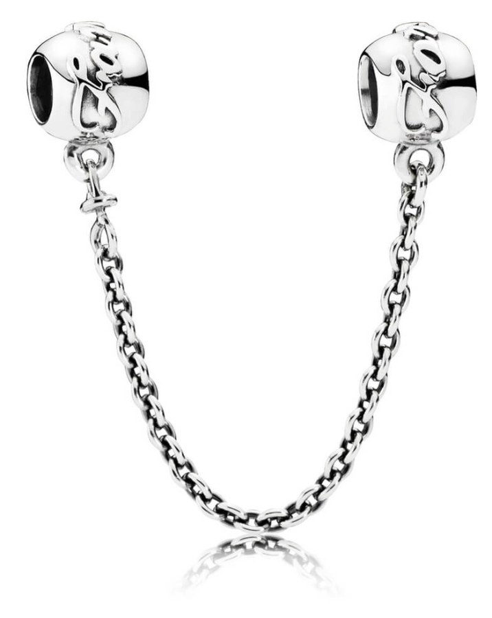Pandora Bezpečnostní řetízek Forever Family 791788 5 cm