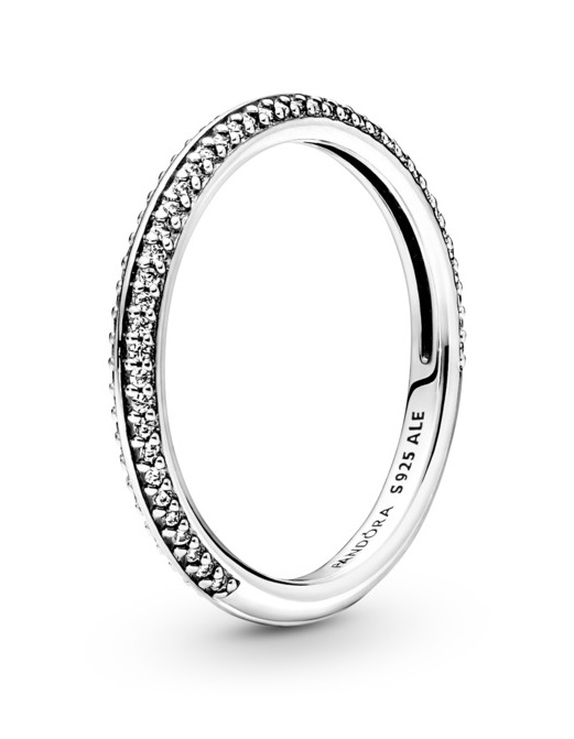 Pandora Blyštivý stříbrný prsten s kubickými zirkony Me 199679C01 50 mm Pandora Blyštivý stříbrný prsten s kubickými zirkony Me 199679C01 50 mm - Prsteny Prsteny s kamínkem