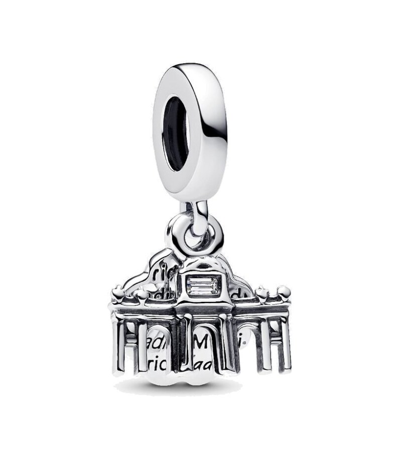 Pandora Dvojitý stříbrný přívěsek Alcalá Moments 793921C01 Pandora Dvojitý stříbrný přívěsek Alcalá Moments 793921C01 - Náramky Přívěsky na náramky