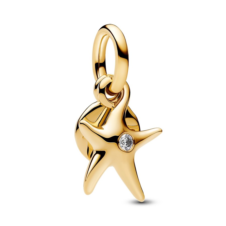 Pandora Dvojitý visací přívěsek Mořská hvězdice Shine 763892C01 Pandora Dvojitý visací přívěsek Mořská hvězdice Shine 763892C01 - Přívěsky a korálky