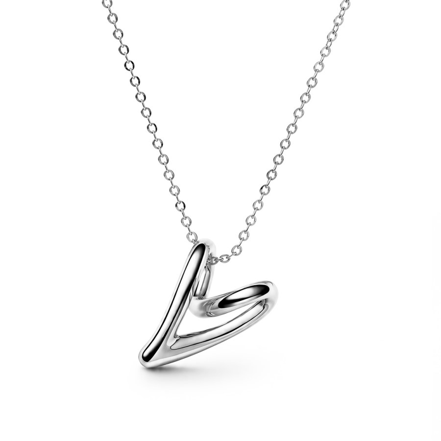 Pandora Elegantní stříbrný náhrdelník Essence 393272C00-70