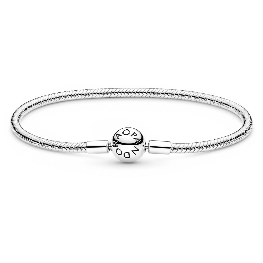 Pandora Elegantní stříbrný náramek Moments 590728 16 cm