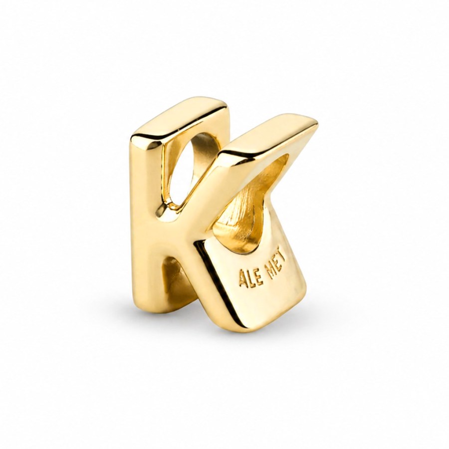 Pandora Pozlacený korálek "K" Shine Moments 763957C00 - Přívěsky Přívěsky na náramky