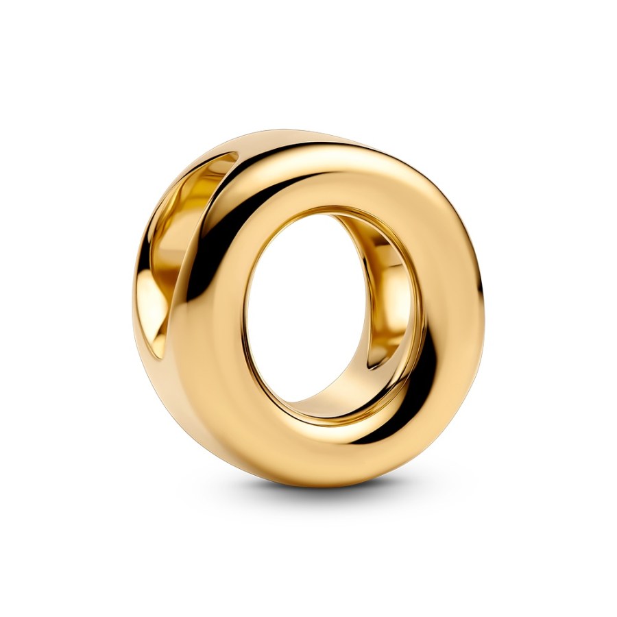 Pandora Pozlacený korálek "O" Shine Moments 763961C00