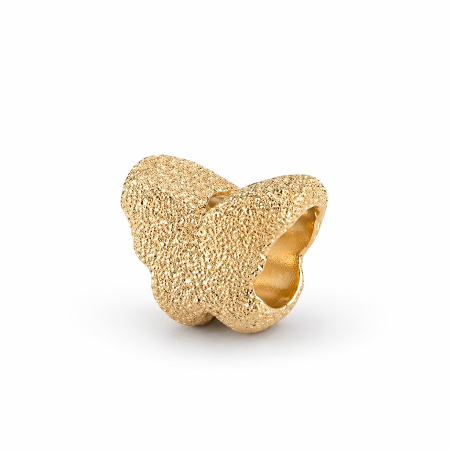 Pandora Pozlacený mini korálek Motýlek Shine Moments 764046C00