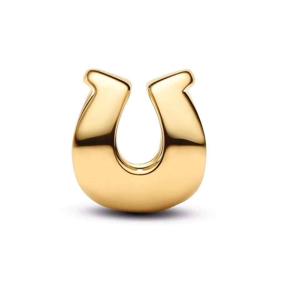 Pandora Pozlacený mini korálek Podkova Shine Moments 764517C00 - Přívěsky Přívěsky na náramky