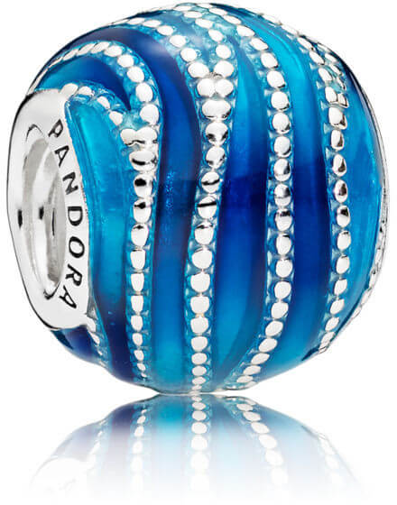 Pandora Překrásný modrý korálek 797012ENMX - Přívěsky a korálky