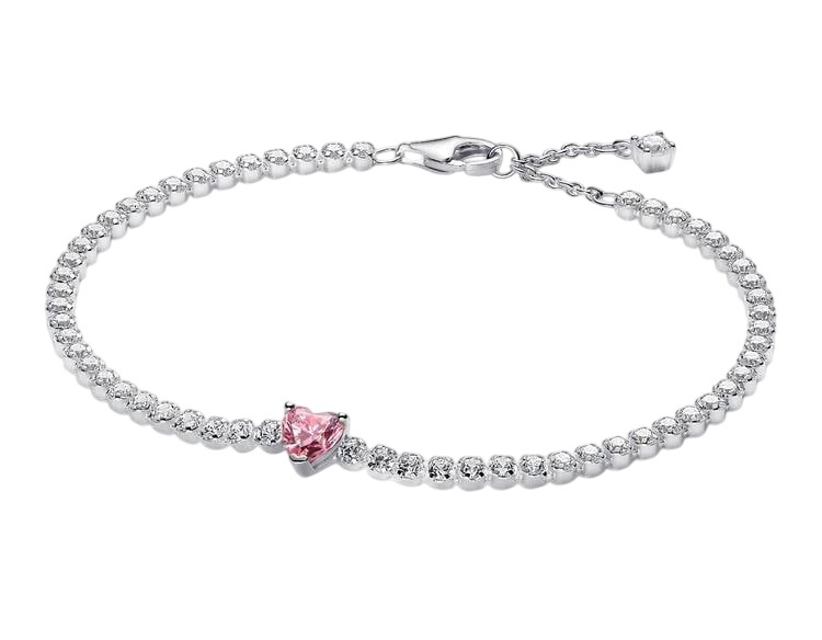 Pandora Romantický stříbrný náramek Timeless 590041C03 20 cm