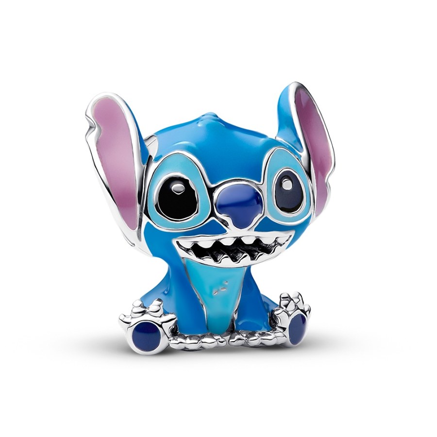 Pandora Roztomilý stříbrný korálek Disney Stitch 793815C01 - Přívěsky