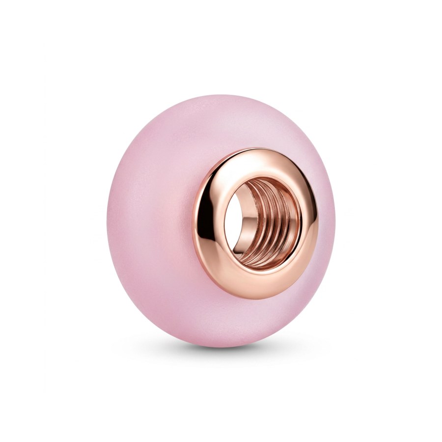 Pandora Skleněný růžový korálek Rose Moments 789421C00 - Přívěsky Přívěsky na náramky