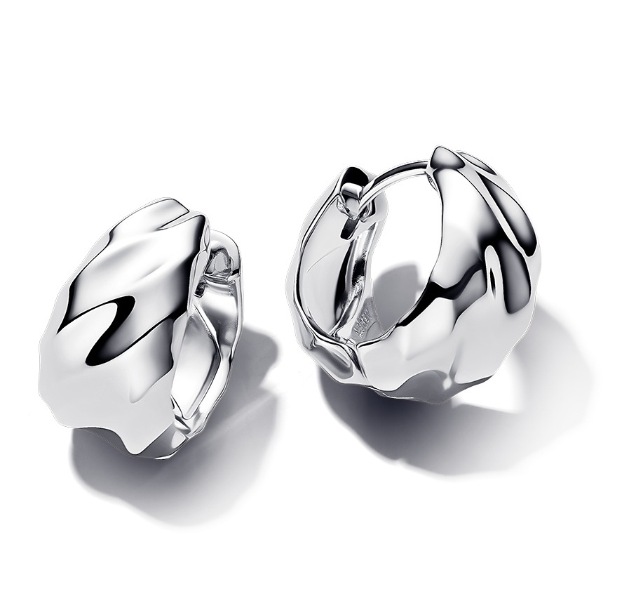 Pandora Stříbrné kruhové náušnice Essence 293874C00 Pandora Stříbrné kruhové náušnice Essence 293874C00 - Náušnice Kruhy
