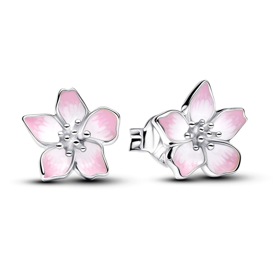 Pandora Stříbrné pecky Třešňové květy Timeless 294370C01