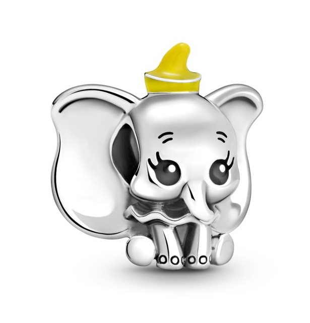 Pandora Stříbrný korálek Disney Dumbo 799392C01 - Přívěsky a korálky