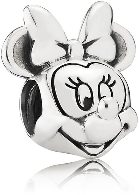 Pandora Stříbrný korálek Disney Minnie 791587 - Přívěsky a korálky