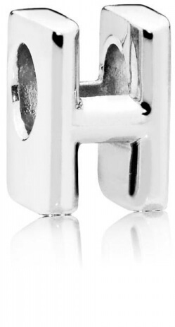 Pandora Stříbrný korálek "H" 797462 Pandora Stříbrný korálek "H" 797462 - Přívěsky a korálky
