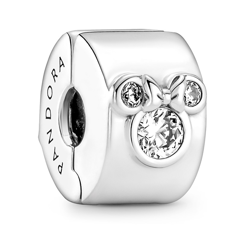 Pandora Stříbrný klip Mickey a&nbsp;Minnie Disney 790111C01 - Přívěsky Přívěsky na náramky