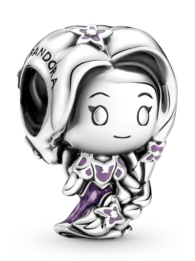 Pandora Stříbrný korálek Princezna Zlatovláska Disney 799498C01 - Přívěsky a korálky