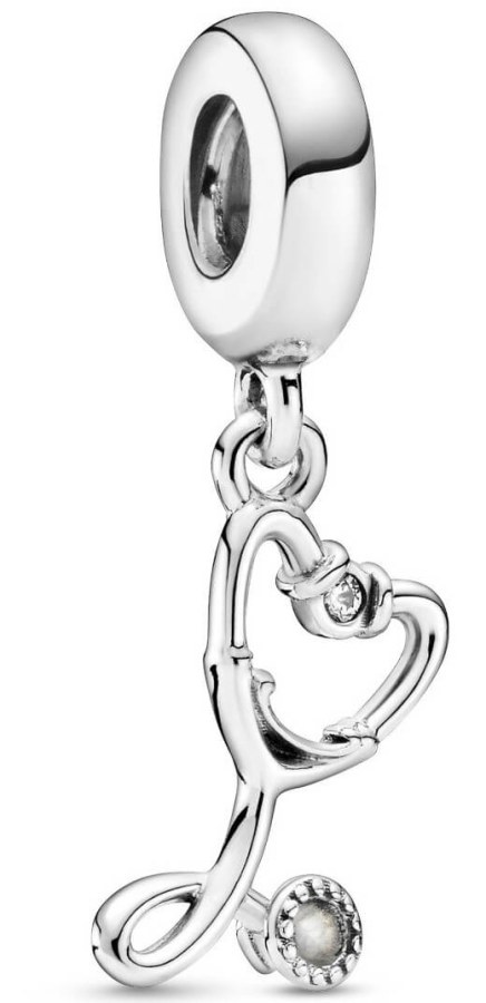 Pandora Stříbrný korálek Stetoskop 799072C01 Pandora Stříbrný korálek Stetoskop 799072C01 - Přívěsky
