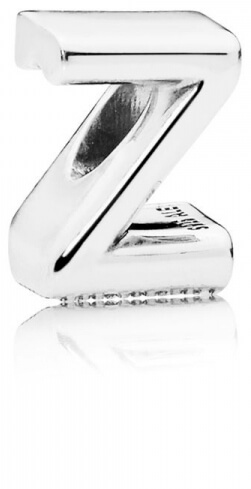 Pandora Stříbrný korálek "Z" 797480 Pandora Stříbrný korálek "Z" 797480 - Přívěsky a korálky