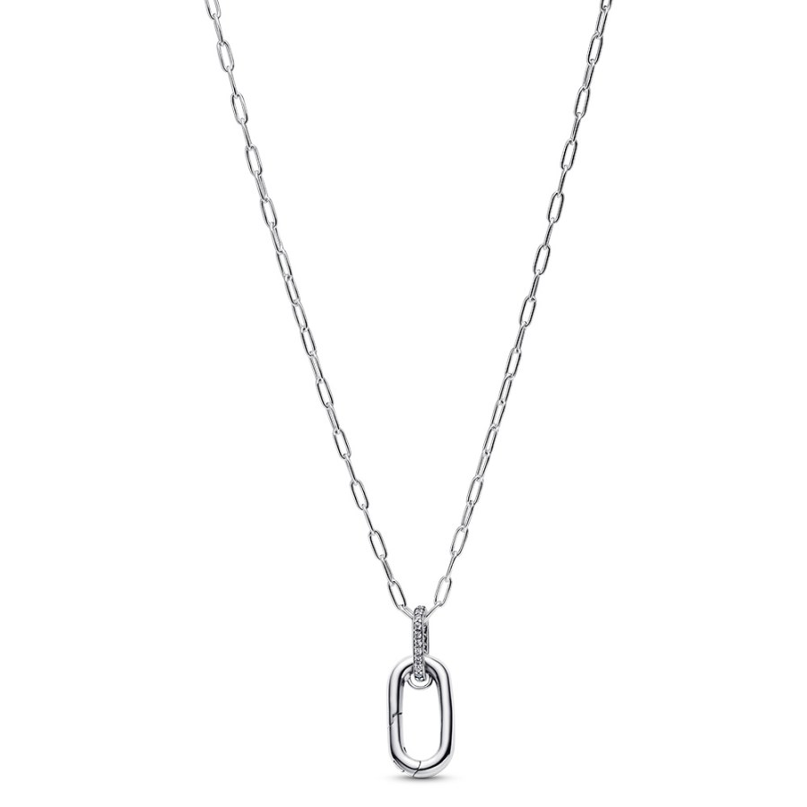 Pandora Stříbrný náhrdelník na přívěsky Me 394086C01-50 - Náhrdelníky