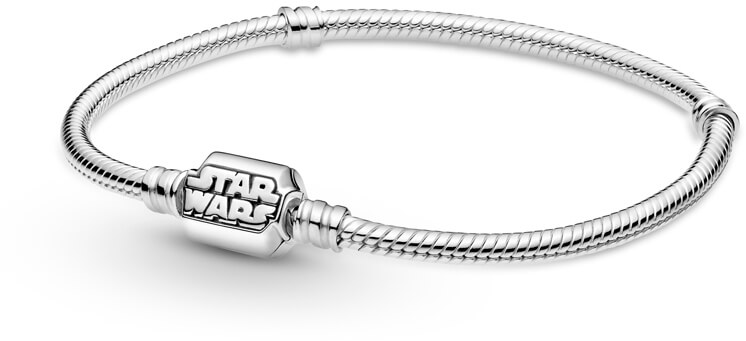 Pandora Stříbrný náramek na přívěsky Star Wars 599254C00 21 cm - Náramky Navlékací náramky