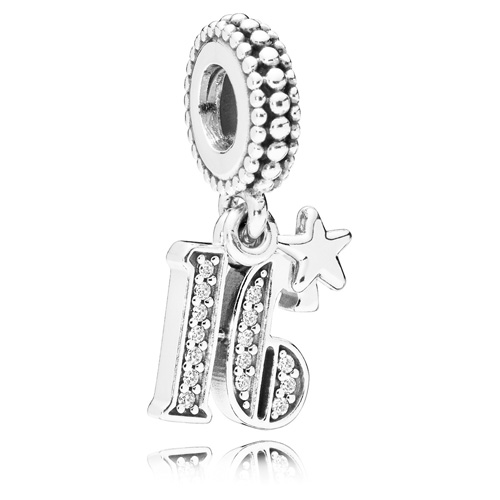 Pandora Stříbrný přívěsek k 16. narozeninám 797261CZ - Přívěsky