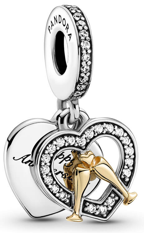 Pandora Stříbrný přívěsek Krásné výročí 799322C01 - Přívěsky Přívěsky na náramky