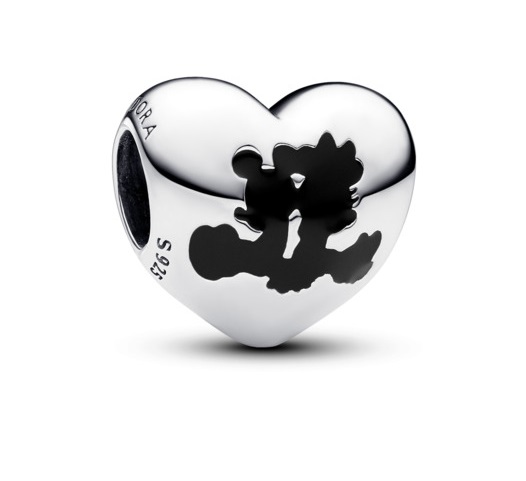 Pandora Stříbrný přívěsek Mickey a Minnie Disney 793092C01 - Přívěsky a korálky