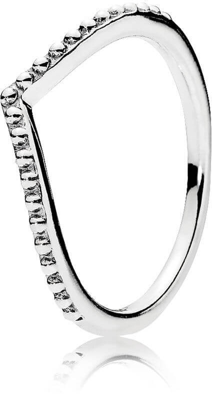 Pandora Stříbrný prsten s korálky Timeless 196315 56 mm - Prsteny Prsteny s kamínkem
